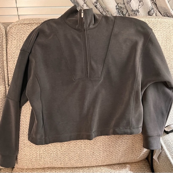 Sweaty Betty Sand Wash Soft Half Zip Pullover Sweatshirt - NWOT Nordstrom - Picture 5 of 10